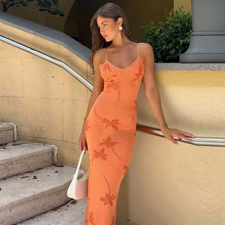 Calantha | Robe d'été florale vibrante